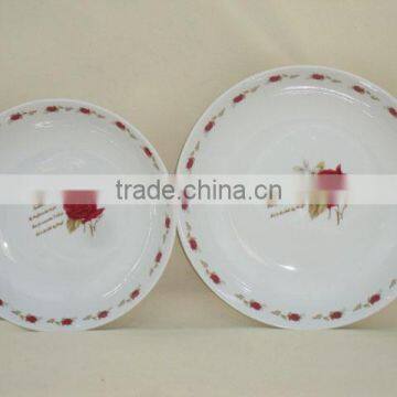 Salad Bowl Tableware Dinner Plate Ceramic Bowl Soup Bowl Fruit Plate