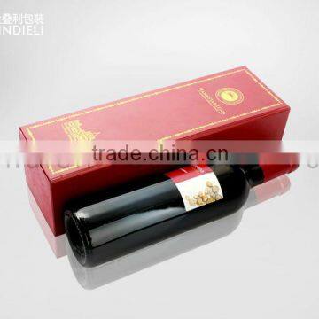 Superior Leather Wine box Single Bottle Wine Case