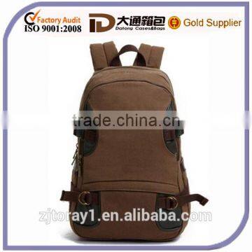 cheap canvas school backpack bag for teens