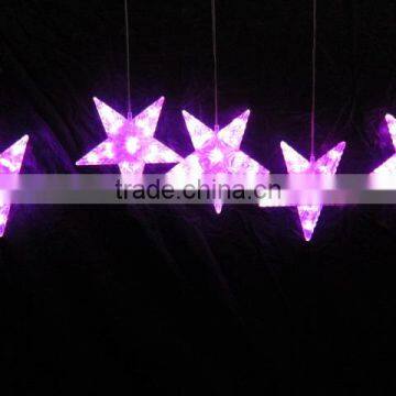 Pendent light,star sky led lights,pendant light pink