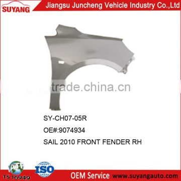 High Quality Auto Body Parts Chevrolet Sail 2010 Front Car Fender