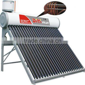 Compact Copper Coil Heat Exchang Pre Heat Pressure Solar Energy Water Heater photo-2