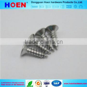 screw manufacturer din 7982 self tapping m7 countersunk head screw