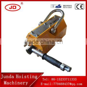 Junda top Steel Lifting magnet lifter 1TON 2TON 3TON 5TON double magnetic circuit thin steel plate permanent magnetic lifter