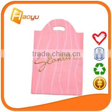 Wholesale Alibaba plastic carry bag design with lace handle