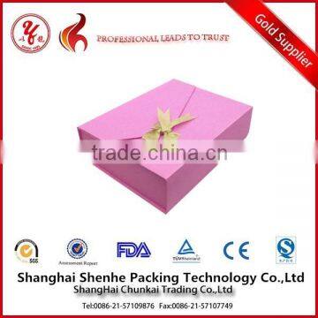 Pink Paper Gift Box