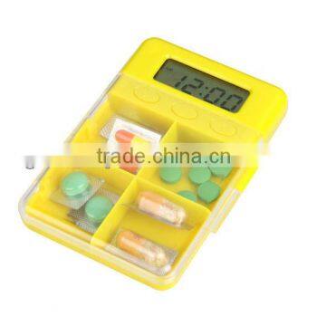 New pill box timer medication reminder alarm