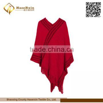 Hot Sale Low Price Custom Acrylic Knit Hilltop Shawls photo-5