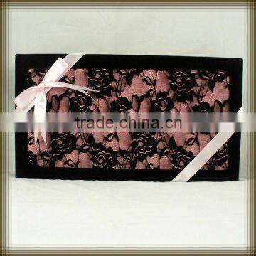 luxury gift box with lace wedding gift