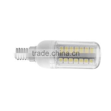 E14 7W 5050 SMD 56 LED Bulbs Energy Saving Corn Light Lamp Bulb 360 Degree Warm White & Pure White 200-230V photo-6