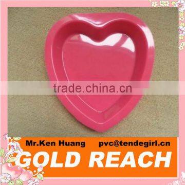 Heart shape silicone cake model