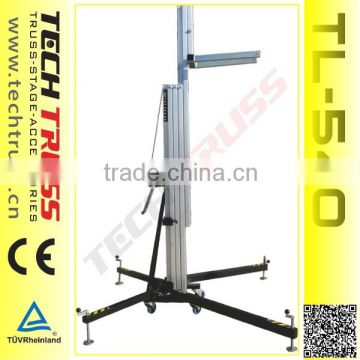 TL-540 Heavy Duty Truss Lifting Tower Truss Tower Designs line array truss tower