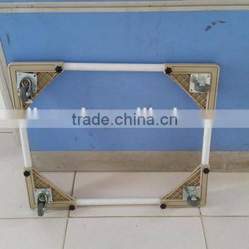 Ajustable Length Washing Machine & Floor Standing A/C Stand Trolley With Wheels photo-2
