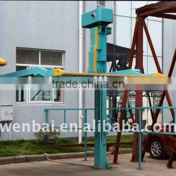 Boeloe 1 post 2 deck vertical car lift