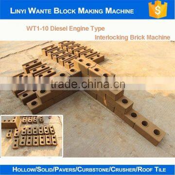 Hydraulic WT2-10 Interlock Clay Brick Making Machine South Africa photo-2