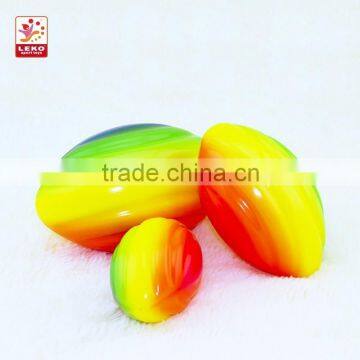 Rainbow Series PU Foam Rugby Ball for Lawn Sports photo-2