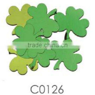 St Patrick's Clover Sequins