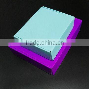 Custom tab lock tuck mailing box and Tab-lock corrugated mailer box