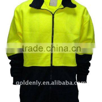 Polar fleece safety wear jacket