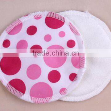 Customized Soft Reusable Bamboo Breast Pad Washable Nursing Pad Wholesale