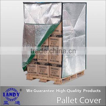 Waterproof thermal pallet cover with PE bubble keep cool