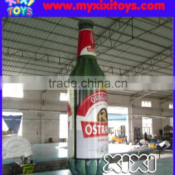 XIXI Customized inflatable champagne bottle,giant inflatable beer bottle