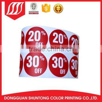 China manufacture Home appliance clear sticker