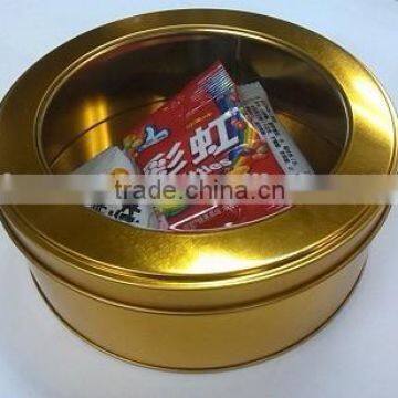 Fancy and beautiful cookie tins Gongs bottom