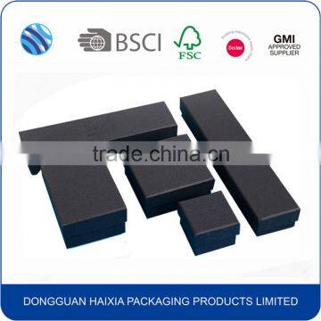 Best Price Customized Vintage Jewelry Box Lining Fabric Wholesales With Foam Insert for Jewelry Bracelet Necklace Earing Ring photo-5