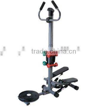 Multifunction stepper with twister/leg stepper