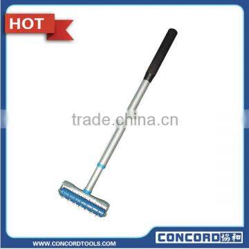 Perforator roller with extension handle and Soft grip