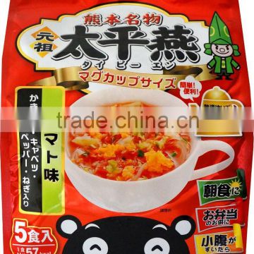 Healthy noodle Bean thread noodle soup (called 'tai pi en', local speciality in Kumamoto Prefecture) Tomato flavour 5 servings