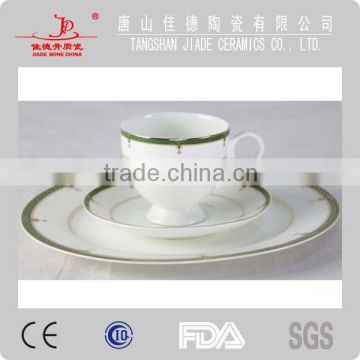 dining table sets green bone china dinnerware dinner set coffee set