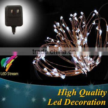 Copper Wire 6m White Led String Lights