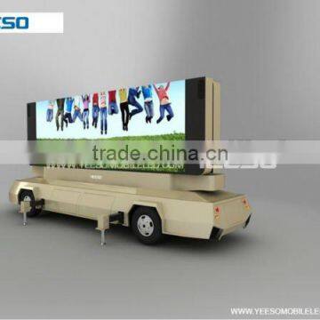 YEESO LED Equipment Outdoor Mobile Advertising Vehicle-YES-T12, Large Version