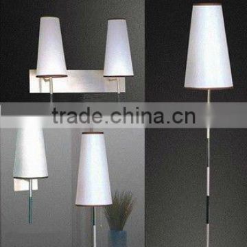 2015 Silver hotel floor lamp/table lamp with UL certificate