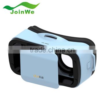 Lower Price Vr Box 3d Glasses Vr Mini Leji Virtual Reality Headset 3d Glasses For 3.5 - 6.0 Inch Smartphone