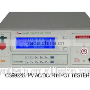 AC/DC Dielectric Strength Tester,Insulation Resistance Tester hipot withstanding voltage tester IEC61730 IEC61215 IEC61646