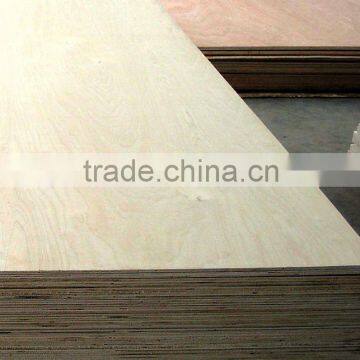 beech face/back and hardwood core plywood