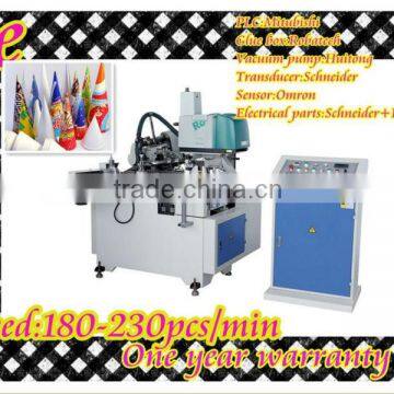 Automatic paper cone cup forming machine