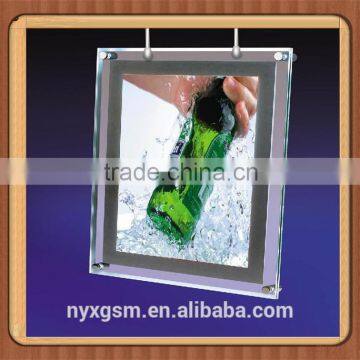 Digital backlit film for light box advertisement