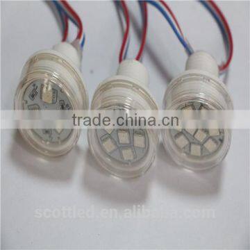 38mm Led Pixels DC24V Fog Cover Amusement Lights, DC12V or DC24V Input, Waterproof photo-2