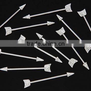 Arrow industrial barbell