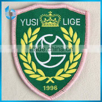 High Defination Unshaped Decorative Woven Patch With More Color Designs for School Clothing