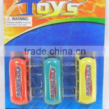 plastic free wheel bus(3pcs)