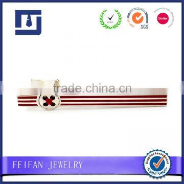 Brass Blank Tie Pin Bow Colorful Enamel Tie Clip photo-3