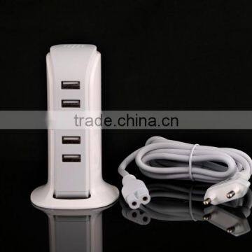 5-Port 5V/6A USB Desktop Charger/Portable Charger All-In-One Travel Charger for IPhone, IPad, IPod, Smartphones, 5V Tablets photo-4