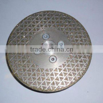 electroplate diamond vanity cutting wheel for marble