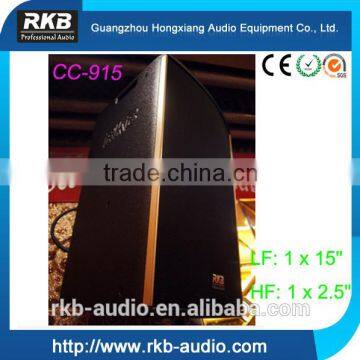 CC-915 2-way design box speaker sound system/professional loudspeaker