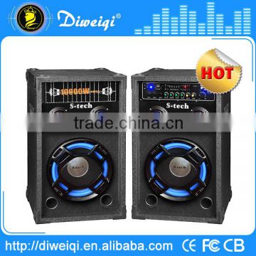 New professional 2.0 60w dj equipment with usb and sd card reader bluetooth speaker